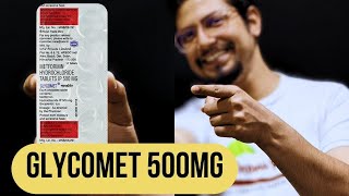 Glycomet 500 mg tablet uses in Hindi  glycomet side effects  Metformin side effects [upl. by Tully]