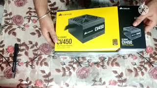 Corsair CV450w  CV series  Power supply for PC [upl. by Lapo]