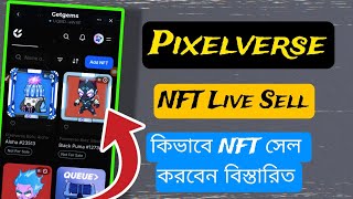 Pixelverse NFT Sell  Pixelverse Last Update Dont Miss [upl. by Ynhoj]