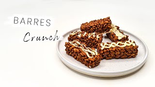 Barres de Crunch Riz soufflé amp Chocolat [upl. by Anua]