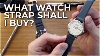 What Watch Strap Shall I Buy  Best Straps for Seiko SKX amp Tissot Visodate [upl. by Latsyrcal421]