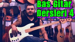 Bas Gitar Dersi 4  Tam Ses Ve Yarım Ses Kavramı  Gökhan Yumuşakdemir [upl. by Prent]