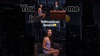 Thoughts on this VIRAL Jimmy Kimmel amp Olivia Rodrigo moment 👇 talkshow celebrity oliviarodrigo [upl. by Anastatius]