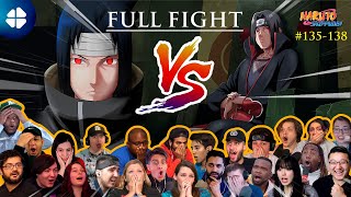 ITACHI vs Sasuke 23 People React FULL FIGHT MEGA Reaction Mashup Shippuden 135138 🔥🇯🇵 [upl. by Marmawke491]