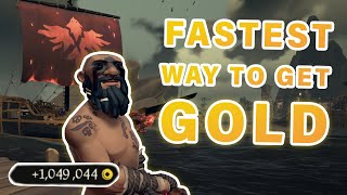 Fastest Way to Get GOLD ► Sea of Thieves [upl. by Ydaf]