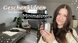 Geschenkideen für einen Minimalisten [upl. by Nnaaihtnyc]