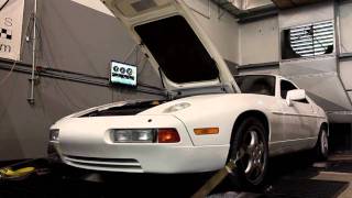 1989 Porsche 928 S4 dyno run [upl. by Jovia]