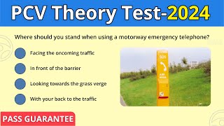 PCV Theory Test Made Easy 50 Question  Theory test 2023 [upl. by Moreville]