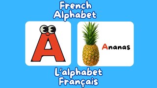 Learn French Alphabet   ABC Pronunciation  Apprendre L alphabet en Français [upl. by Adalard8]