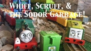 Thomas and Friends Trackmaster Village Whiff Scruff amp the Sodor Garbage [upl. by Resor]