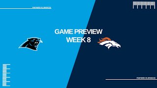 Carolina Panthers vs Denver Broncos  2024 Week 8 Prediction [upl. by Namzaj]