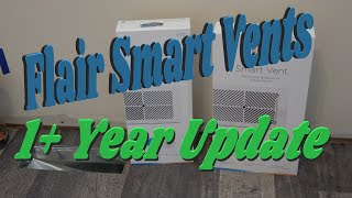 Flair Smart Vents 1 Year Update [upl. by Greenlee514]