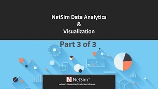 How to analyze and visualize simulation output data in NetSim  Part 3 [upl. by Lil]