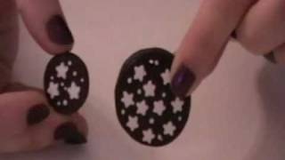 Tutorial fimo pan di stelle  biscuit [upl. by Nomrac]