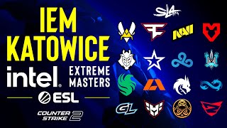 День 1  IEM Katowice 2024 Group Stage  КРИВОЙ ЭФИР [upl. by Hueston873]