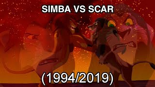 Simba Vs Scar  O Rei Leão  19942019 [upl. by Aneela]