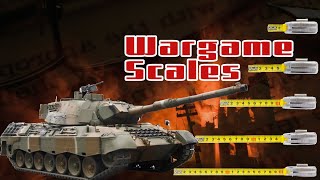 A quick Overview of Wargaming Scales [upl. by Anyotal]