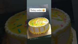 Today order 😊 foryou cakedelivery cake cakedecorating [upl. by Ykcir]