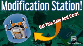 How to get the Modification Station in Subnautica [upl. by Katzman]