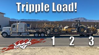 Triple Load Skip Loader amp 2 Rollers Pickup [upl. by Ahsirek]