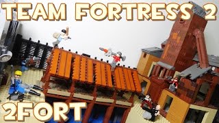 Lego Team Fortress 2 2fort Map [upl. by Mosera69]