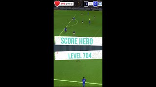 Score Hero – Level 704 I 3 Stars [upl. by Gnouc]