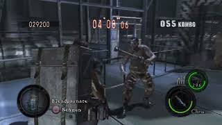 Resident Evil 5  The Mercenaries United Experimental Facility 773k Duo [upl. by Ykroc]