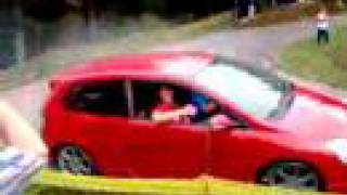 Honda Civic TypeR Handbrake Turn Fail [upl. by Milka981]