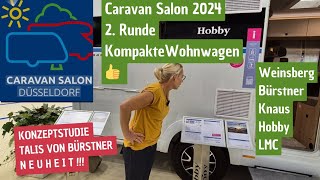 Caravan Salon Düsseldorf 2024❗️Kompakte Wohnwagen Modelle die gefallen👍 Plus Neuheit Vorstellung❗️ [upl. by Coraline]