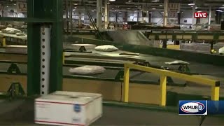 Nashua USPS distribution facility stays busy during holiday season [upl. by Dimitri]