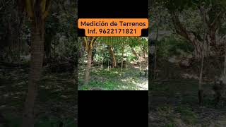 Medición de Terrenos ranchos fincas Subdivisiones lotificación Inf 9622171821 [upl. by Adniroc]