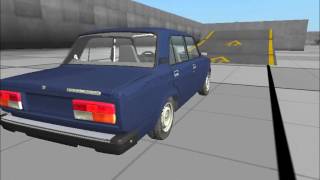 RoR LADA 2107 CRASH TESTING HD [upl. by Eceirehs]