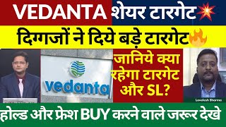 VEDANTA SHARE LATEST NEWS TODAY  VEDANTA SHARE TARGET  VEDANTA BUY HOLD OR SELL [upl. by Divd418]