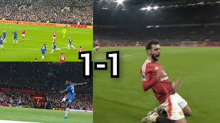 Manchester United 11 Chelsea 🔥 crazy game [upl. by Marijane834]