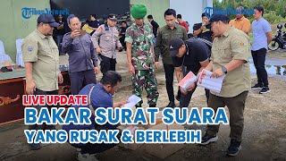 🔴 KPU Mempawah Bakar Surat Suara Pilkada Serentak 2024 yang Rusak dan Berlebih [upl. by Heady]