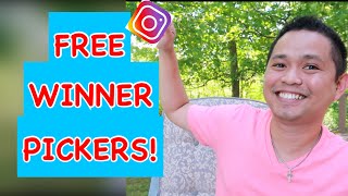 HOW TO PICK A WINNER ON INSTAGRAM GIVEAWAY  Free Random Winner Picker for Comment amp Story Entries [upl. by Nwadahs289]