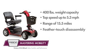 Mastering Mobility Victory 10 4 Wheel Style Comfort and Performance [upl. by Zurheide]