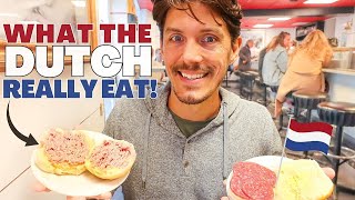 AMSTERDAM FOOD TOUR WITH A LOCAL 🇳🇱 what to eat in Amsterdam amp where [upl. by Nyra689]