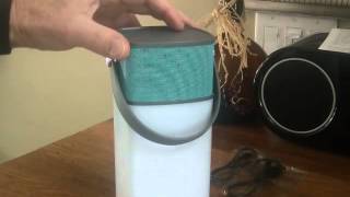 Review DeLite LED Light bluetooth speaker [upl. by Attelrahs]