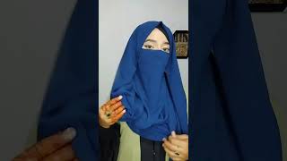 Niqab hijab tutorial [upl. by Notecnirp]