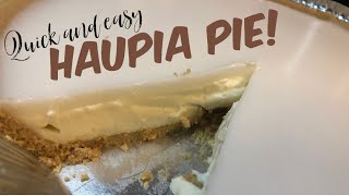 Haupia Pie  Pineapple Top Hawaii [upl. by Rebeka]