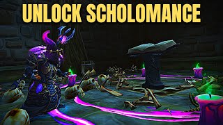 How to Unlock Old Scholomance  WoW Tutorial [upl. by Elnore]