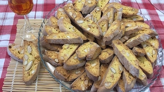 Cantucci Toscani  Biscotti Alle Mandorle [upl. by Orpah]