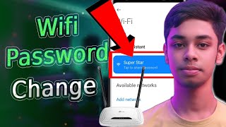 Wifi Password Change TpLink  How to Change Wifi Password Tp Link Router 2024 [upl. by Laehcar270]