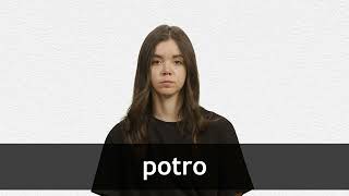 How to pronounce POTRO in European Spanish [upl. by Jeannie780]