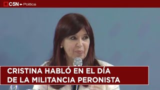 DISCURSO completo de CRISTINA KIRCHNER en SANTIAGO del ESTERO [upl. by Adena418]