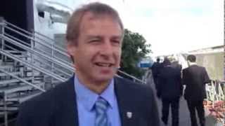 Jurgen Klinsmann Reacts to USMNT Draw [upl. by Glick]