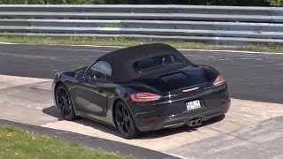 2016 Porsche 981 Boxster S MkII  Exhaust Sounds [upl. by Novel759]