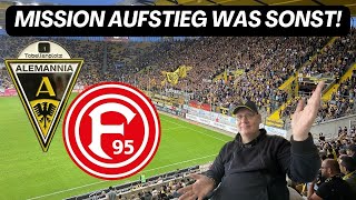 Volle Hütte unter Flutlicht  Alemannia Aachen  RegionalligWest [upl. by Rolandson328]