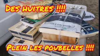 ON MANGE DES HUITRES ET DES MOULES GRATOS  MERCI LES POUBELLES 😊 [upl. by Aubine]